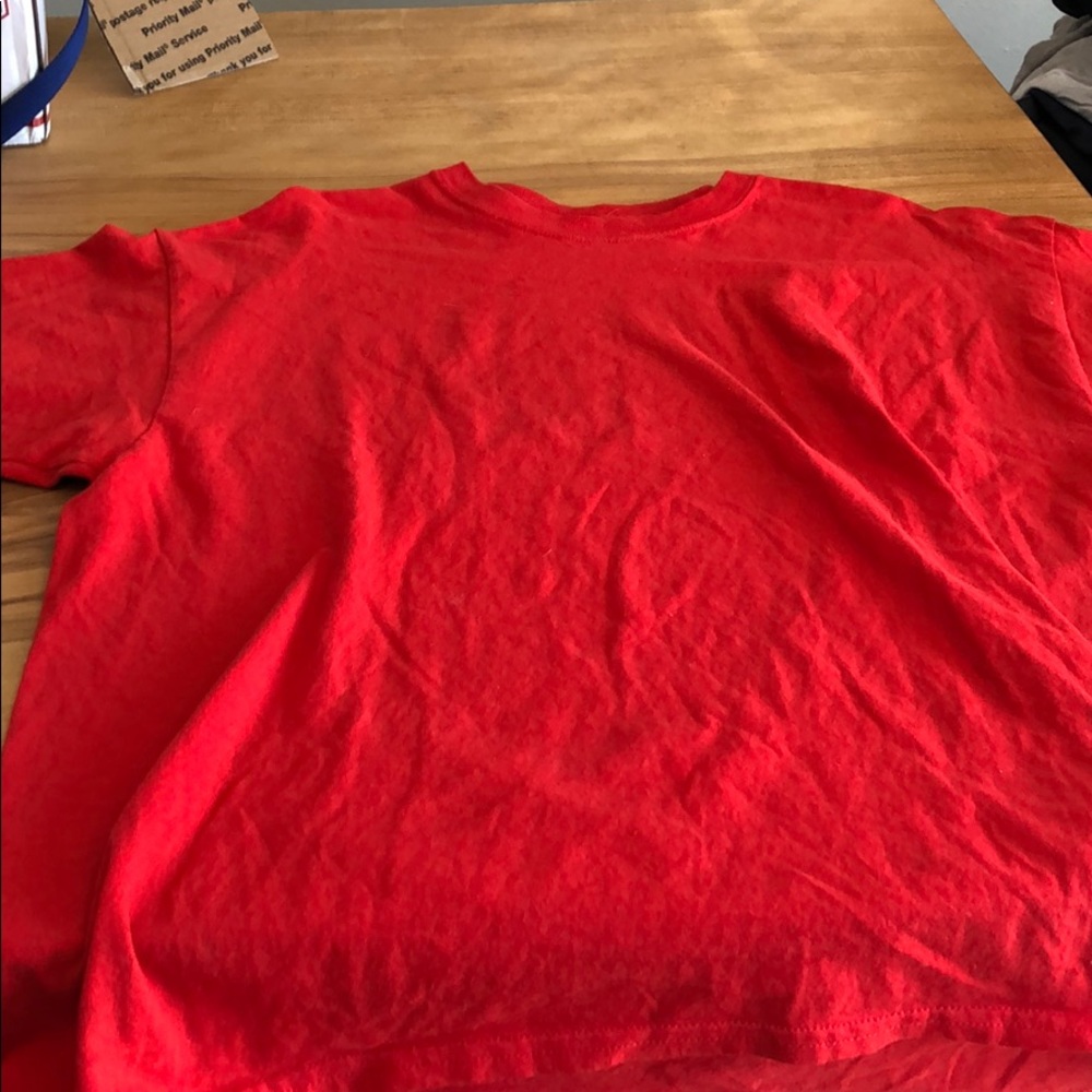 Plain never worn red tshirt